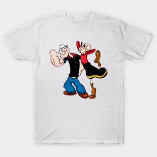 popeye design for happy 2 T-Shirt